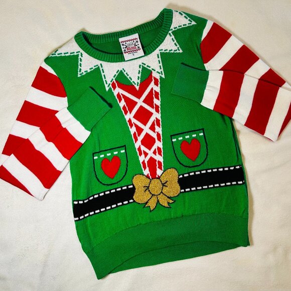 Well Worn x Target | Holiday Elf Sweater | Kids Small - Picture 1 of 3